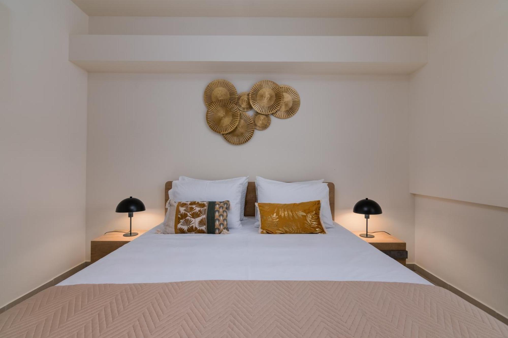 Oikies Luxury Apartments With Private Free Parking Area Ágios Nikólaos Pokoj fotografie
